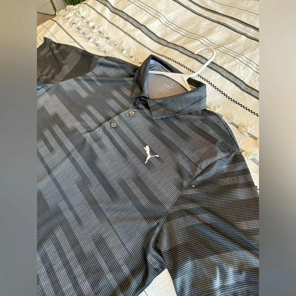 Puma Men’s Golf Polo Size Large - Picture 6 of 9